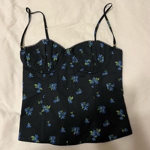 WeWoreWhat corset top